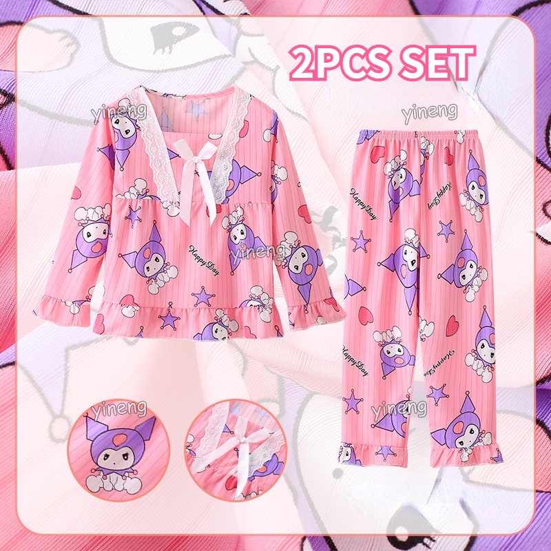 Kuromi Pajama for Kids Girl Pajama Kawaii Girls Fashion Kuromi Pajama ...