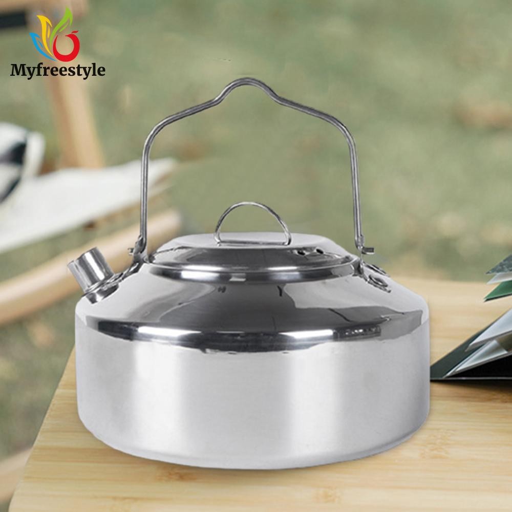 [Myfreestyle.ph] Mini Camping Kettle 1L Boil Water Kettle Lightweight ...