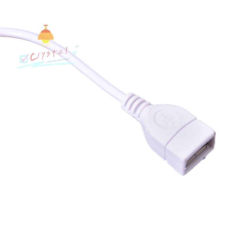 Crystal- 28cm USB Cable with Switch ON/OFF Cable Extension Toggle for ...