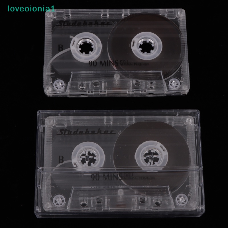 loveoionia1】 Blank Transparent Tape Homemade Metal Reel To Reel