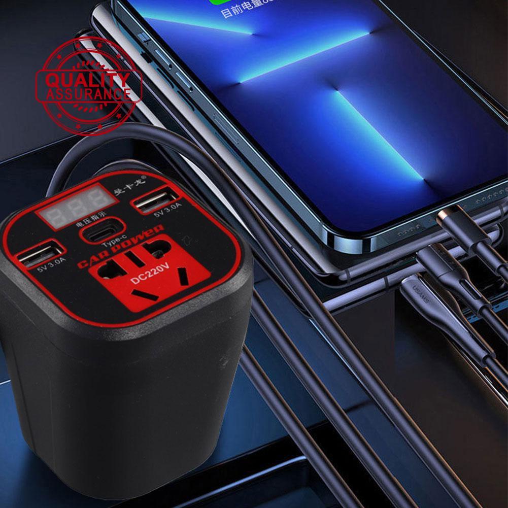12V/24V To 220V Power Inverter Car Charger General Power Socket Car