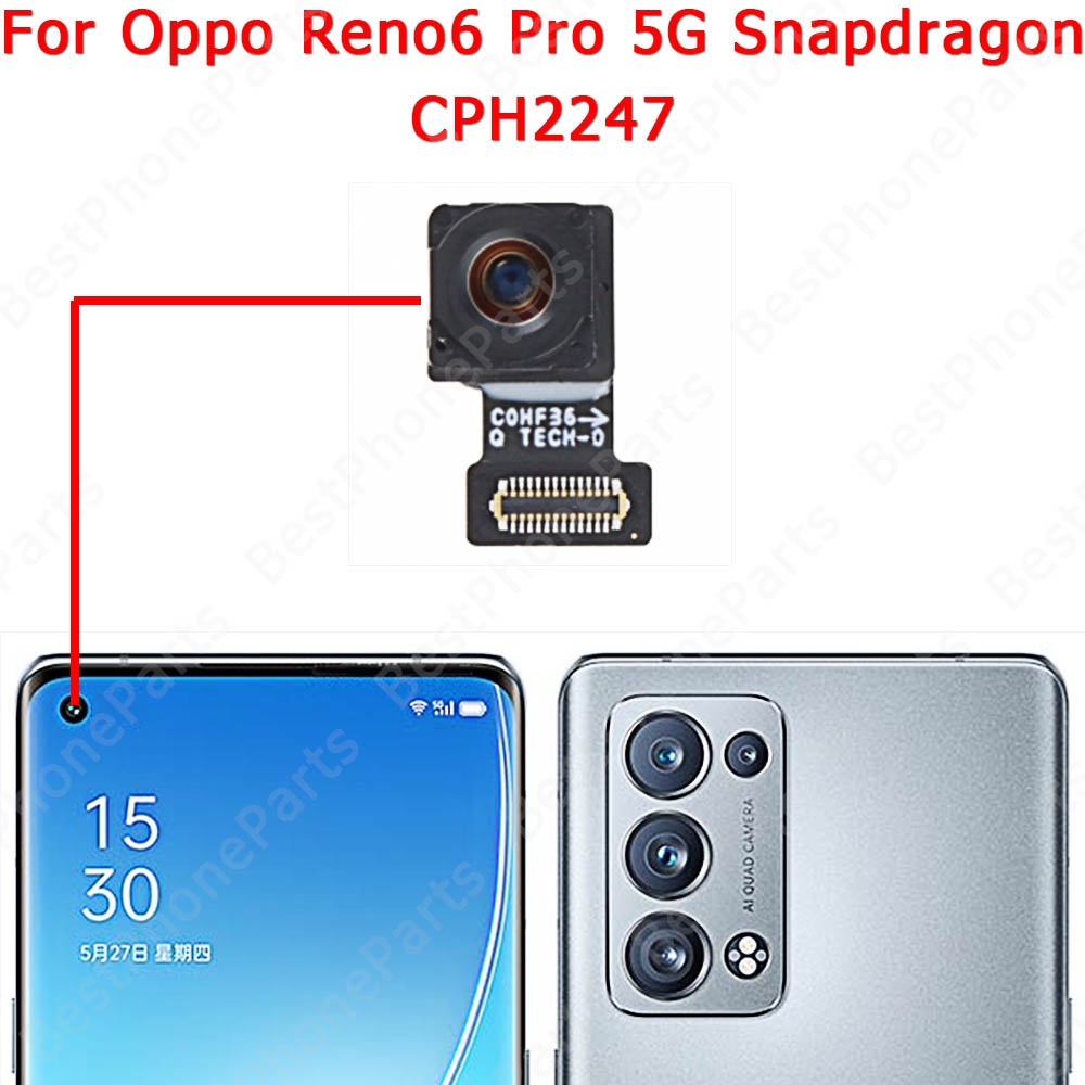 Front Back View Rear Selfie Facing Big Camera Module For OPPO Reno5 ...
