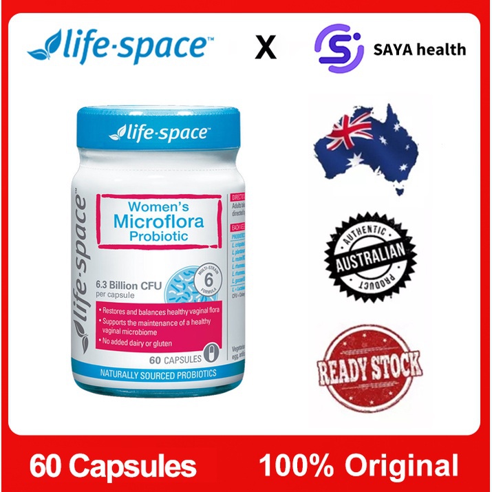 Life Space Womens Microflora Probiotic 60 Capsules Shopee Philippines