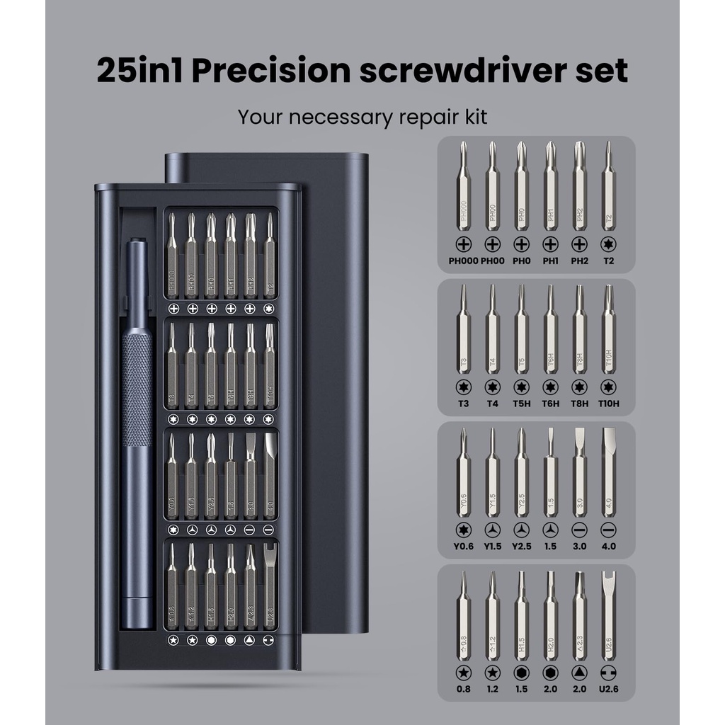 Buy 135 In 1 Precision Screwdriver Set, Computer Screwdriver Kit, Laptop Electronics Repair Tool Kit At Affordable Prices - Free Shipping, Real Reviews With Photos
