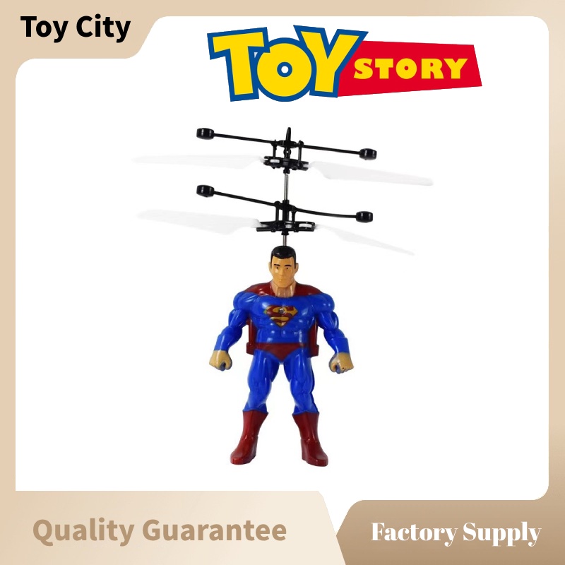 Kids Best Gifts Fidget Flying Toys Avengers Hand Operated Spiderman