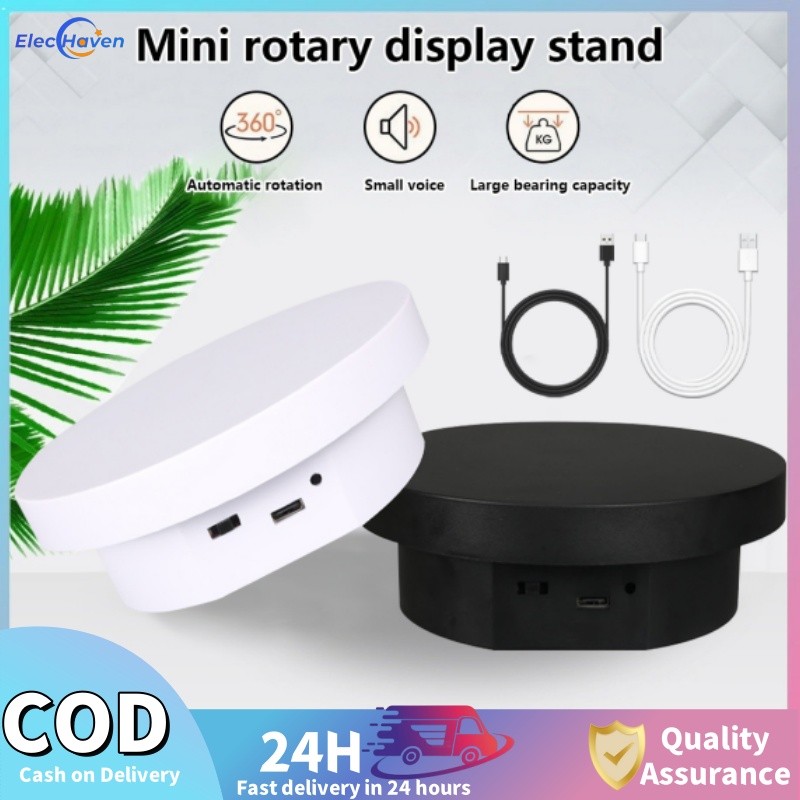 Electric Rotary Display Stand 360 Degree Electric turntable Jewelry ...