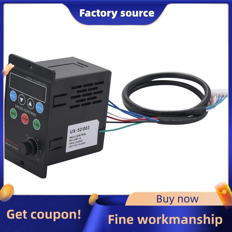 Ux-52 Digital Display Motor Speed Controller Motor Governor Soft Start ...