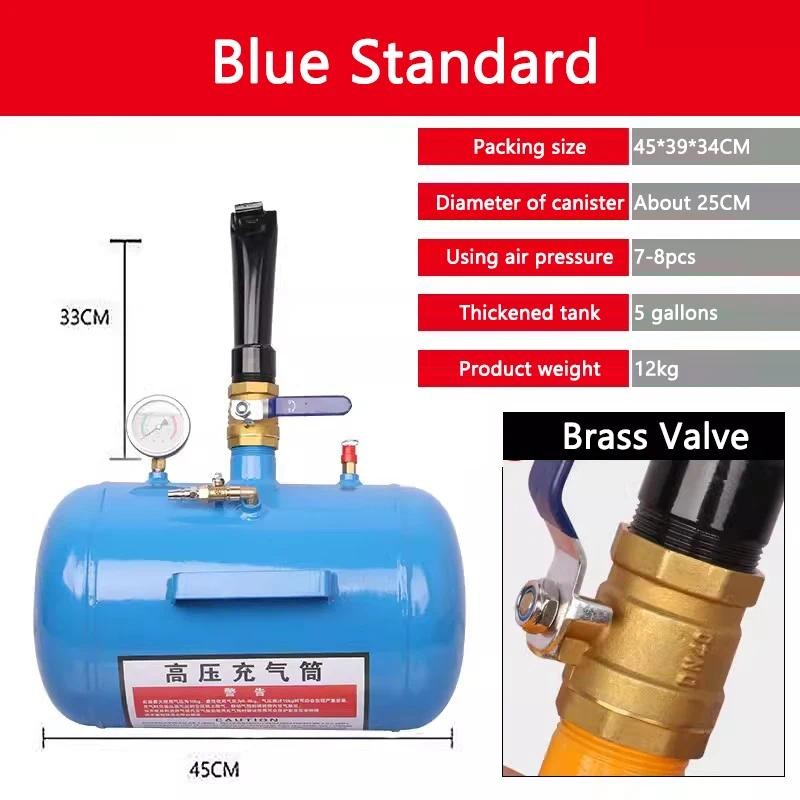 High pressure tire inflator sealer truck vacuum tire blower inflator ...