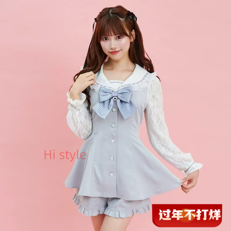 Lizlisa Japanese landmine Jirai kei Lizlisa dupes lace Japanese Navy ...