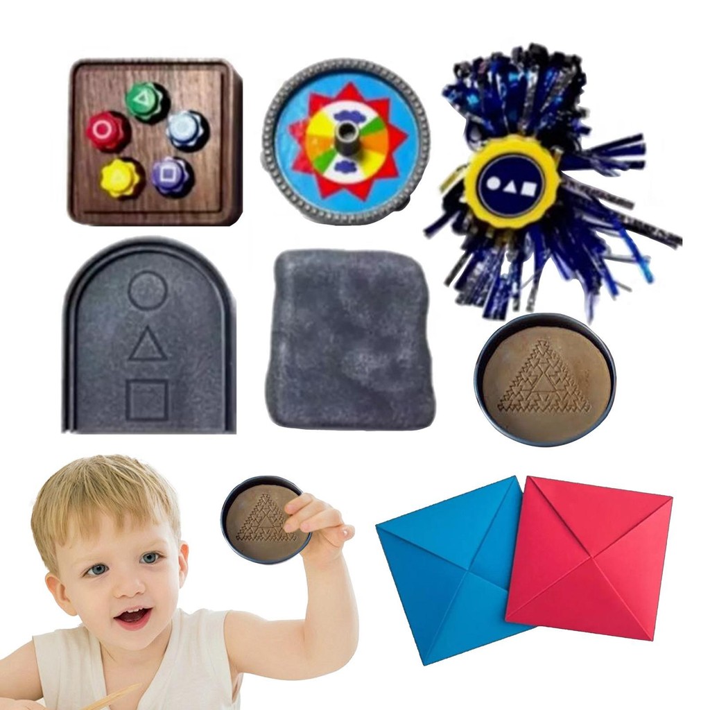 Squid Game 2 Gonggi Stone Set Korean Folk Game Set Traditional Dice ...