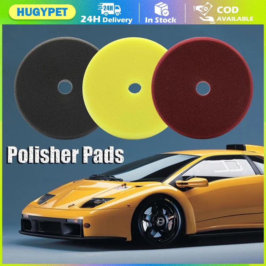3pcs/set 7inch Buffing Pad Set Polisher Polishing Foam Auto Supplies