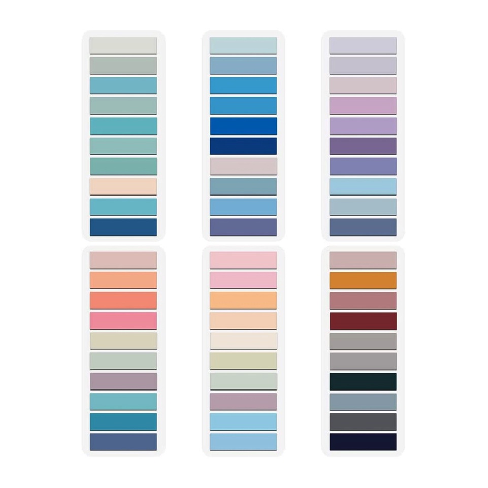 200 pcs index sticker label sticker colorful markers | Shopee Philippines