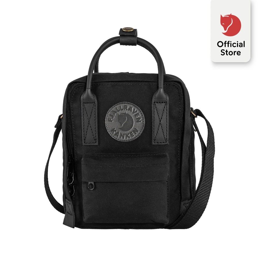Fjallraven Kanken No.2 Black Sling Bag Black Shopee Philippines