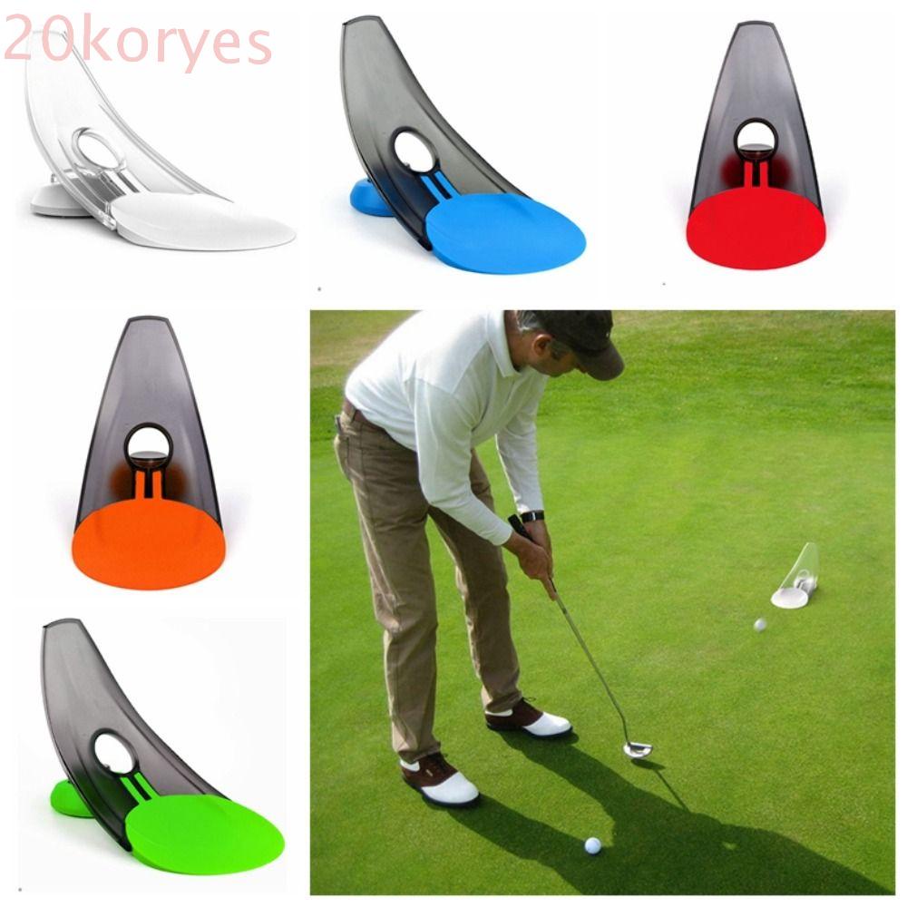 KORYES Golf Indoor and Outdoor Putter, Fold Up Parabolic Curved Design