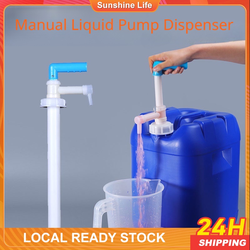 Manual Oil Pump Siphon Transfer Gas Oil Plastic Liquid Oil Pump