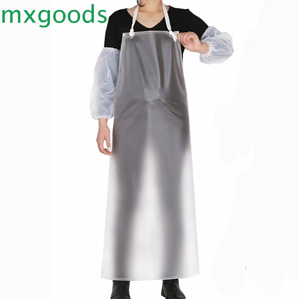 MXGOODS PVC Apron, Adjustable Anti-fouling Transparent Apron, Work ...