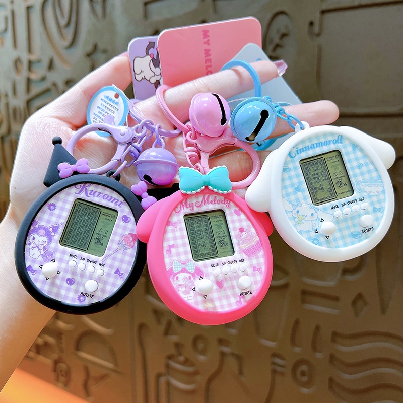 Cute Cartoon Keychain Mini Game Machine Pendant Bag Accessories ...