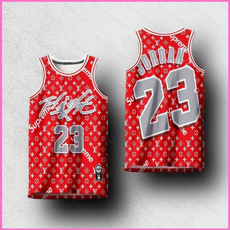 YT3 FLIGHT LV Jordan Basketball Jersey Sports Vest Plus Size Unisex ...