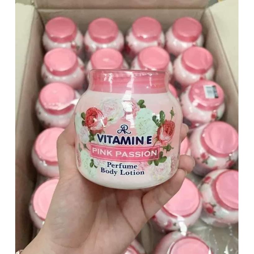 ♞AR Vitamin E Pink Passion Perfume Body Lotion Shopee Philippines