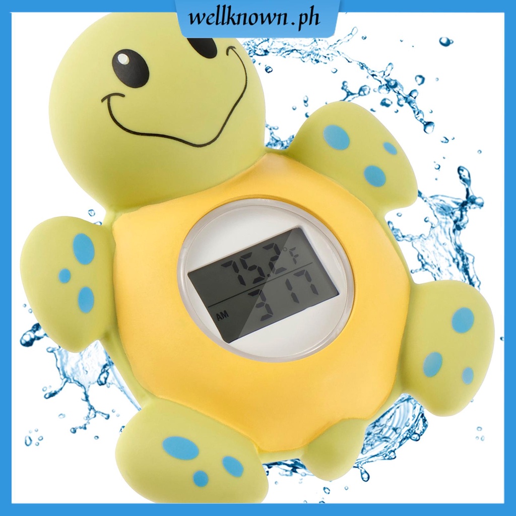 Baby Bath Thermometer Auto Off Bathtub Water Thermometer with Clear Display Toddlers Bath