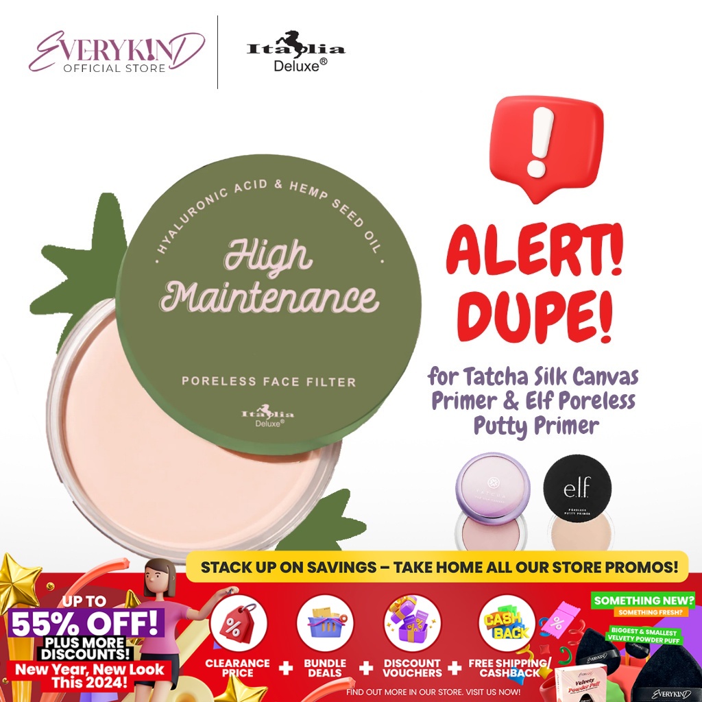 Italia Deluxe High Maintenance Primer Dupe for Elf Putty Primer