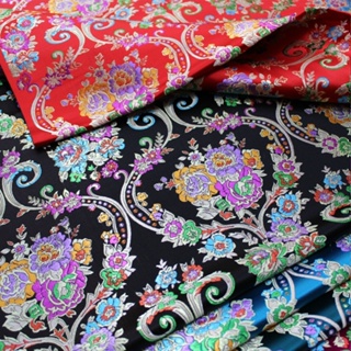 【75CM wide * 100CM long style qipao dress fabric jacquard woven brocade ...