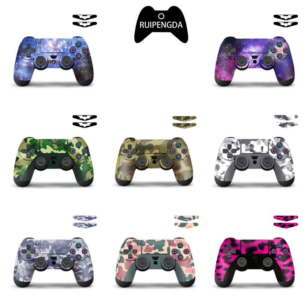 thumbnail image 2 of 009 Skin Sticker Set For Sony PS4 Console And 2 Controllers – Multicolor PVC Decal 2 of 5