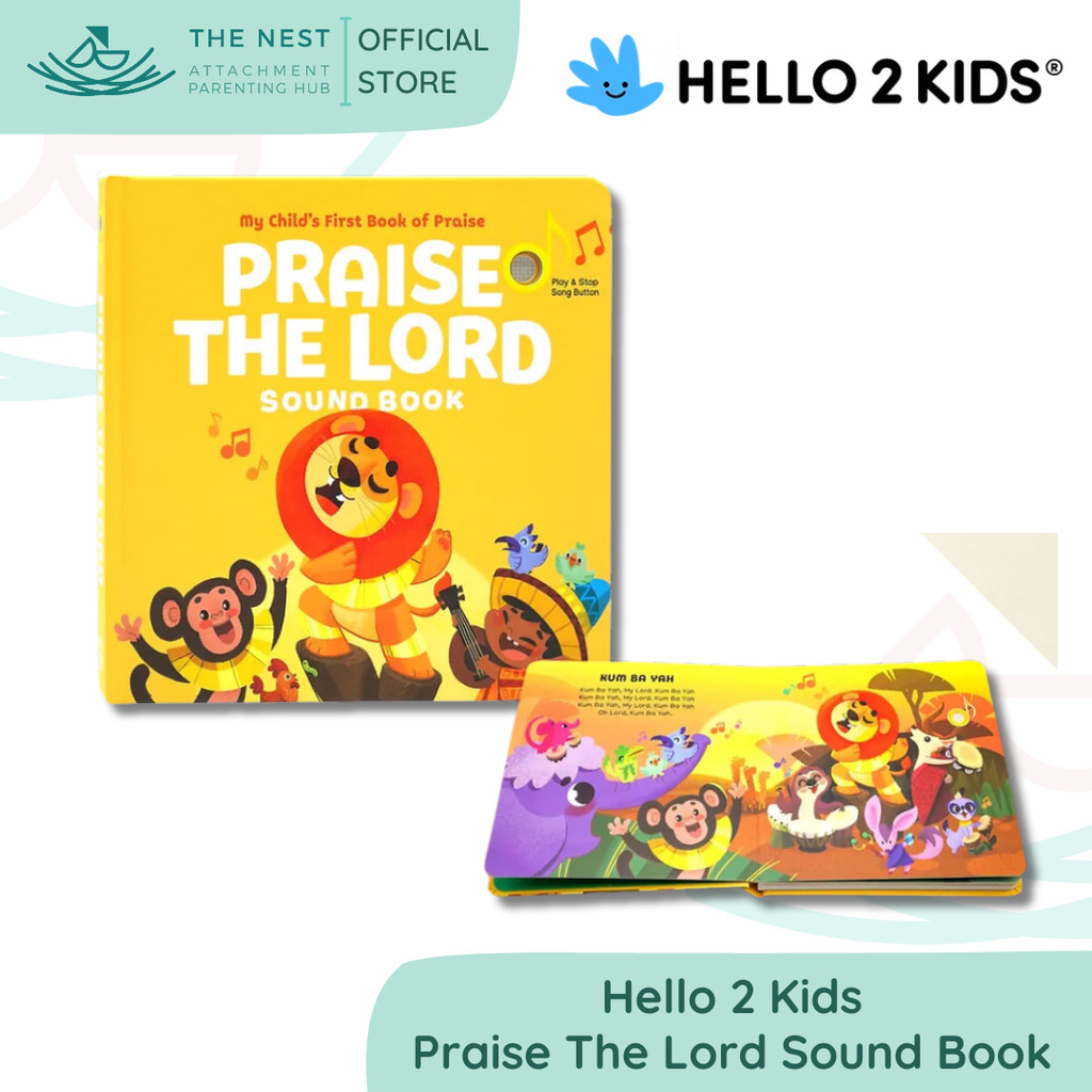 Hello 2 Kids Praise The Lord Sound Book | Shopee Philippines