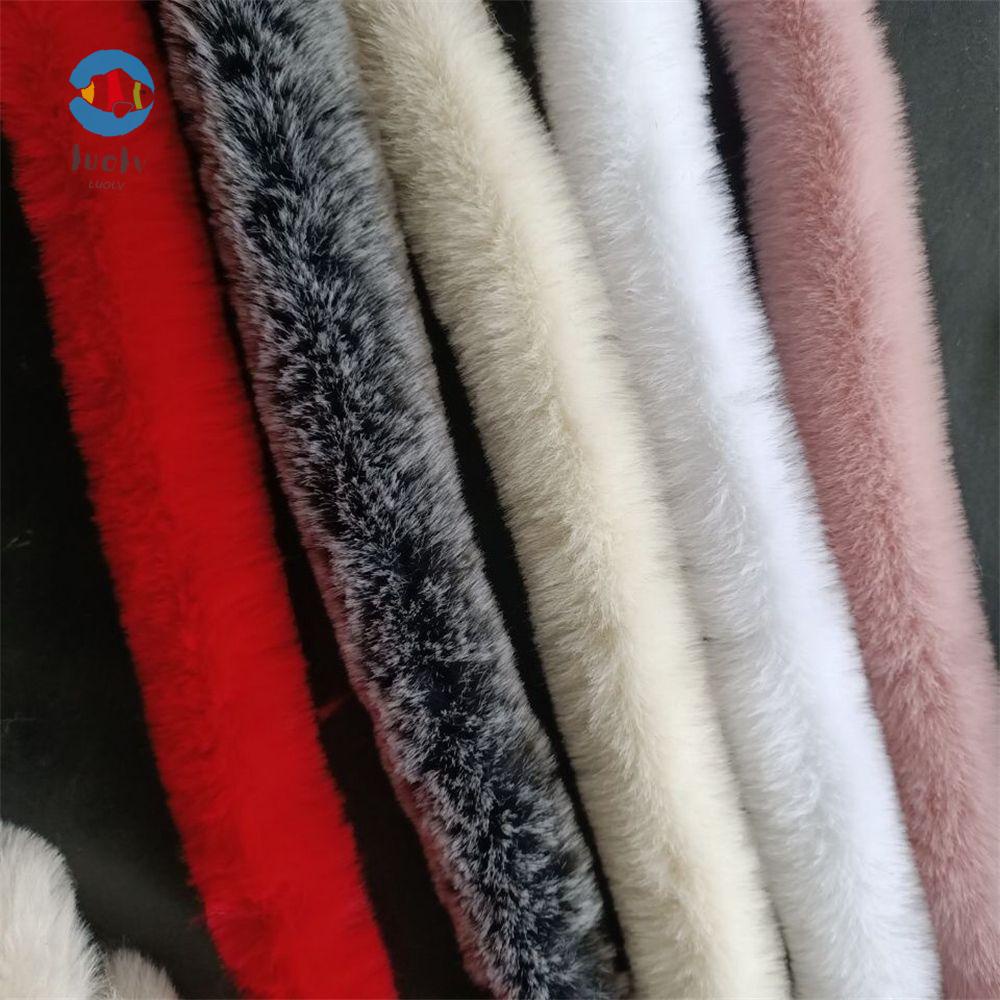 LUOLUVO Fur Tape Scarf Furry Fluffy DIY Craft Faux Rabbit Fur | Shopee ...