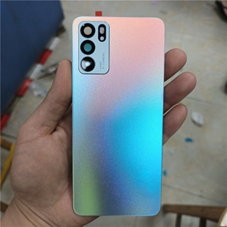 Case for Oppo Reno 6 5G Clear TPU Four Corners Protective Cover Transparent  Soft funda