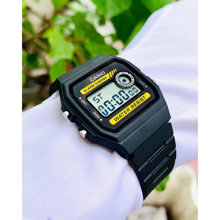 Casio Watch Men Watch Casio WR 94WA Digital Watch Unisex 9DG Rubber ...