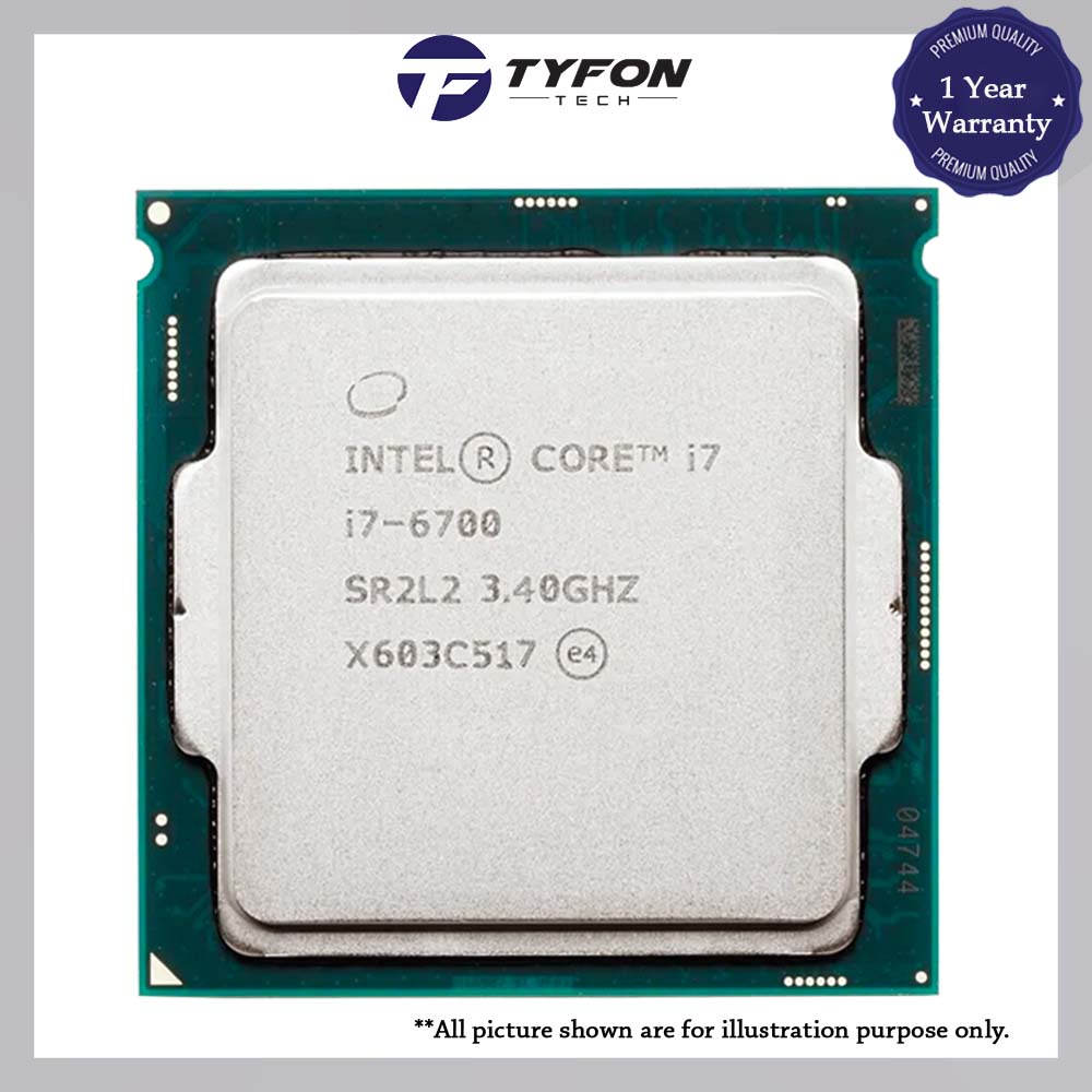 Intel Core i7-6700 Desktop Processor (8M Cache, up to 3.40 GHz ...