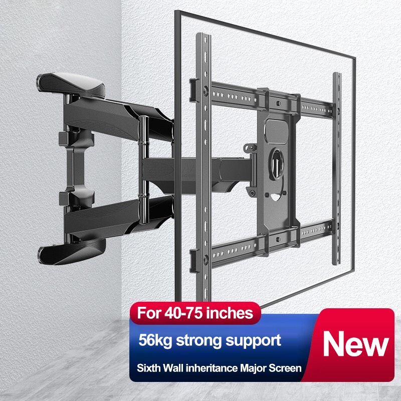 Fits to 26-55 inch Full Motion TV Bracket Wall Mount 50 55 inches ...