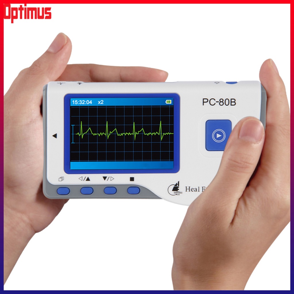 Optimus Depot Heal Force PC-80B Easy Handheld Portable ECG Monitor ...