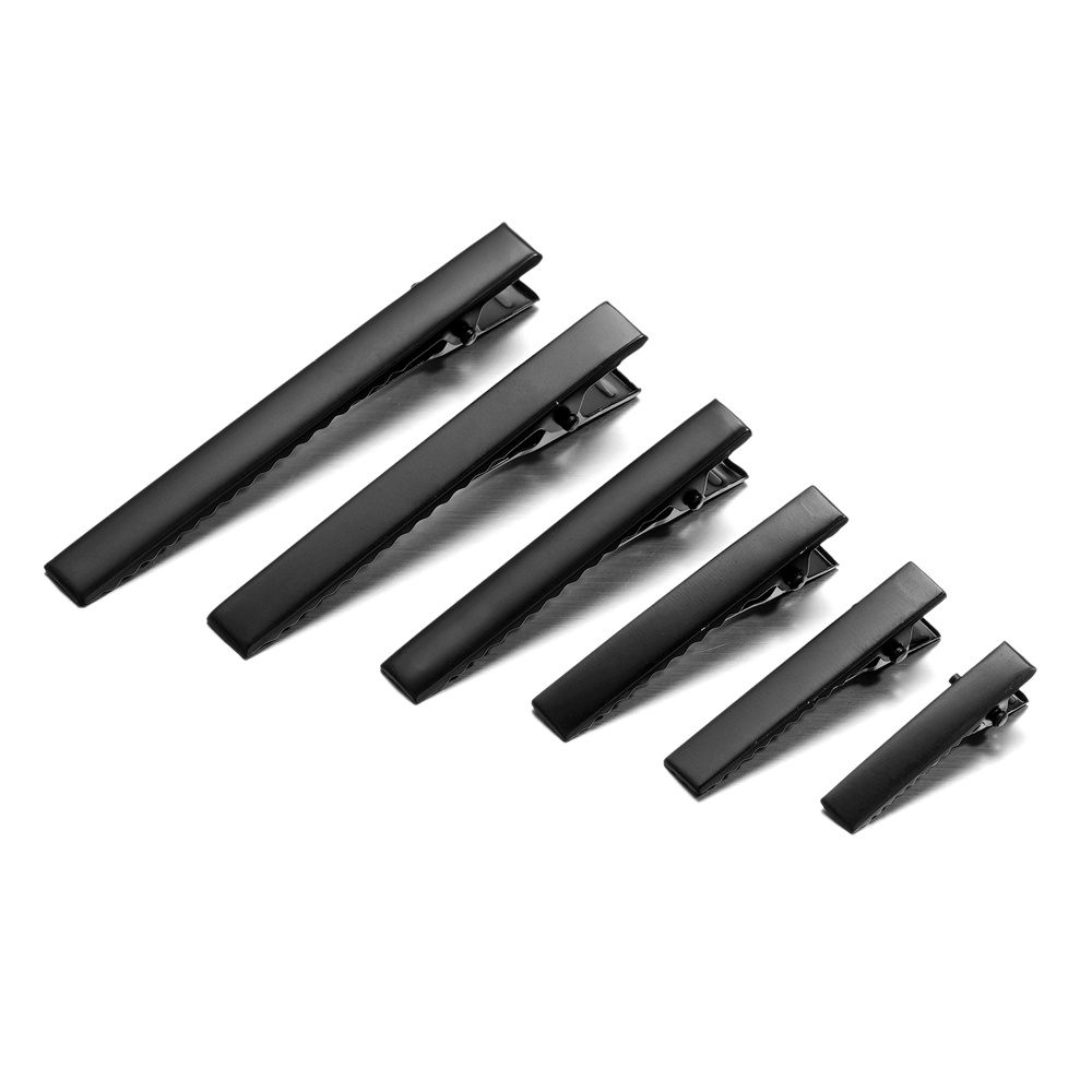 St. kunkka 10pcs Black Hair Clip Alligator Clip Can Be Used for DIY