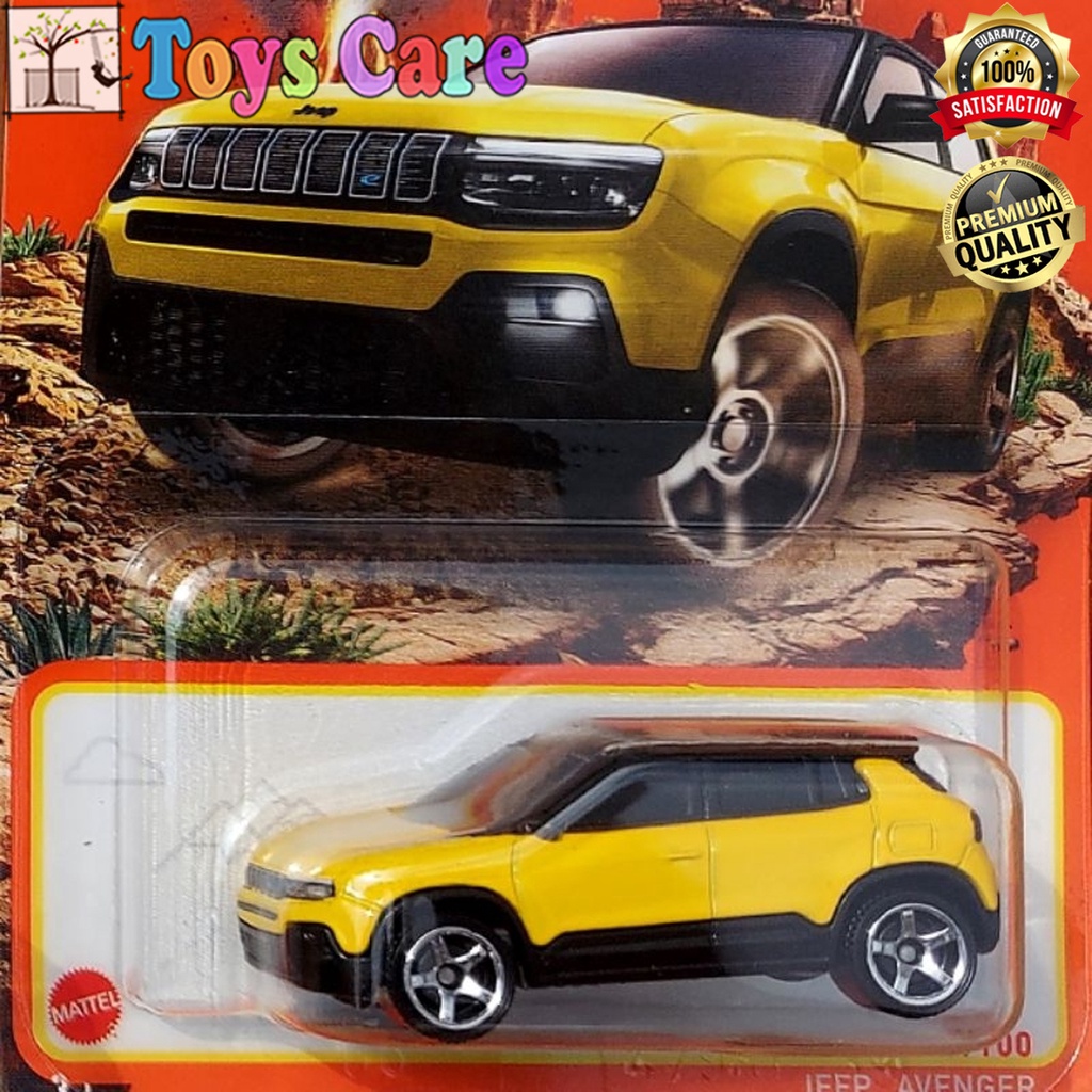 Matchbox JEEP AVENGER 2023 Yellow - TLC FJ40 CHEROKEE OFF ROAD TOYOTA ...