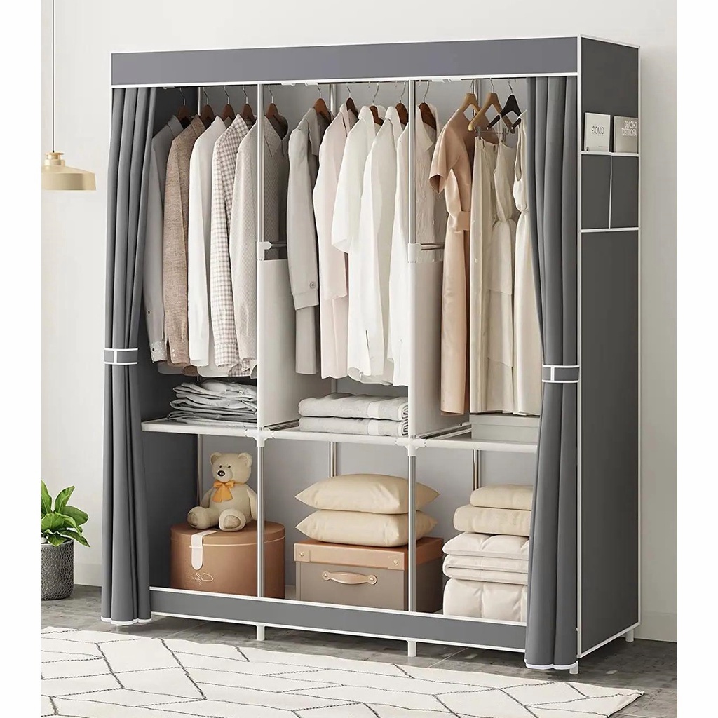 MOK Clothes Storage For Clothes 130*45*165CM Wardrobe Large