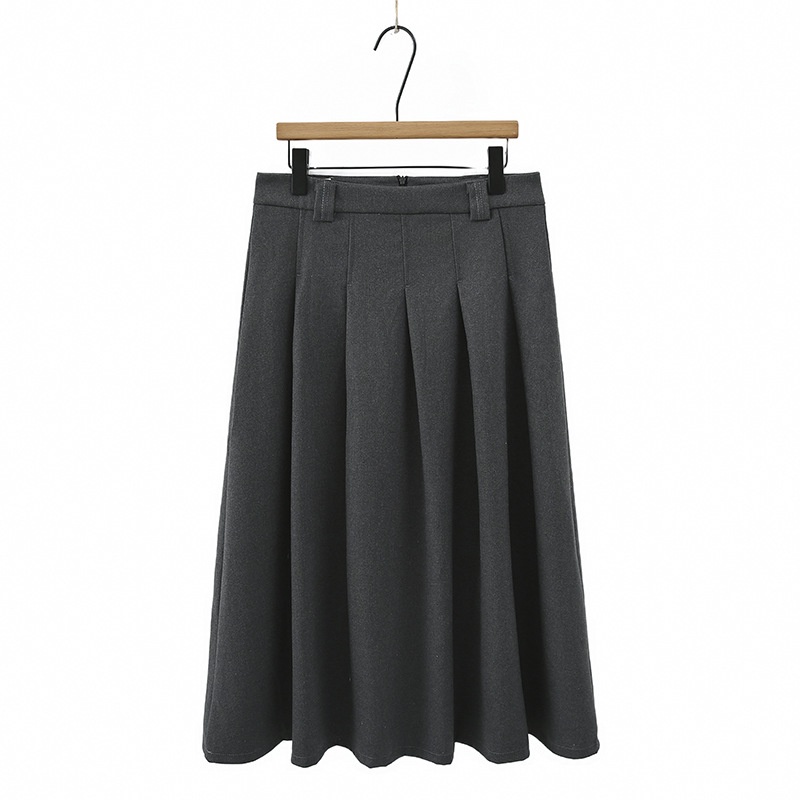 High waisted pleated outlet skirt 5xl