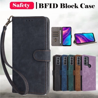 Case For Tcl 40 Se Flip Wallet Flip Magnetic Protective Cover Wallet  Compatible With Tcl 40 Se Case