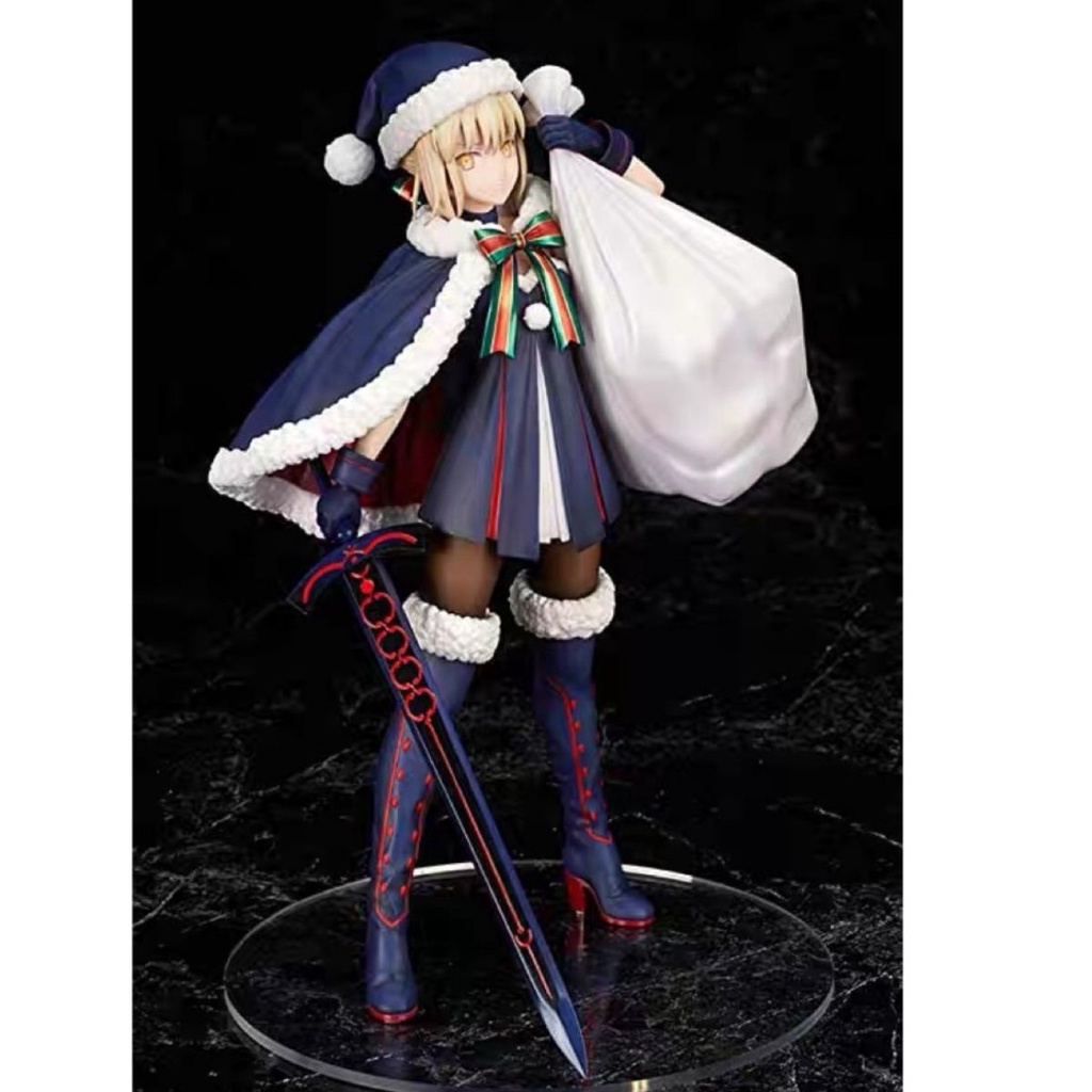 Genuine Alter Fgo Saber Rider Saber Christmas Black Hand Office Uurm ...