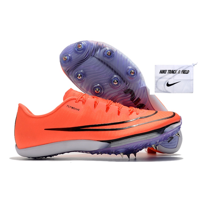 Air Zoom Maxfly knitted air-cushion track spikes running training shoes