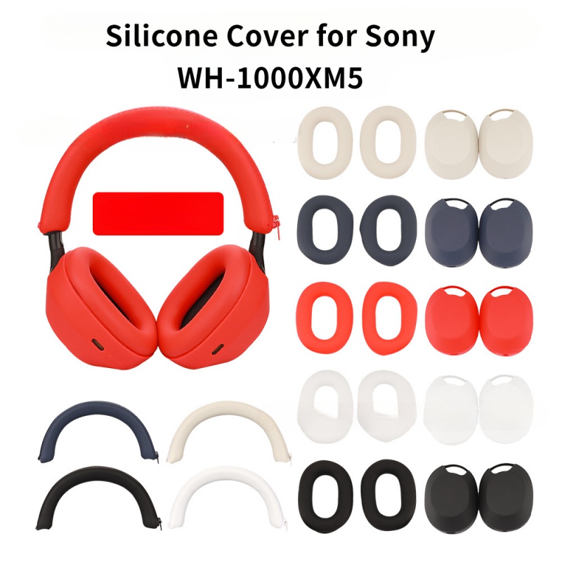 Suitable for Sony WH-1000XM5 Earphone Earmuffs Protective Cover ...