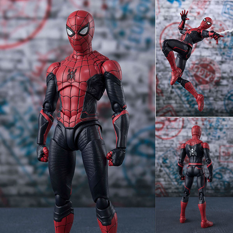 WD Anime Toys Far From Home Spider-Man Upgraded Suit Action Figure ...