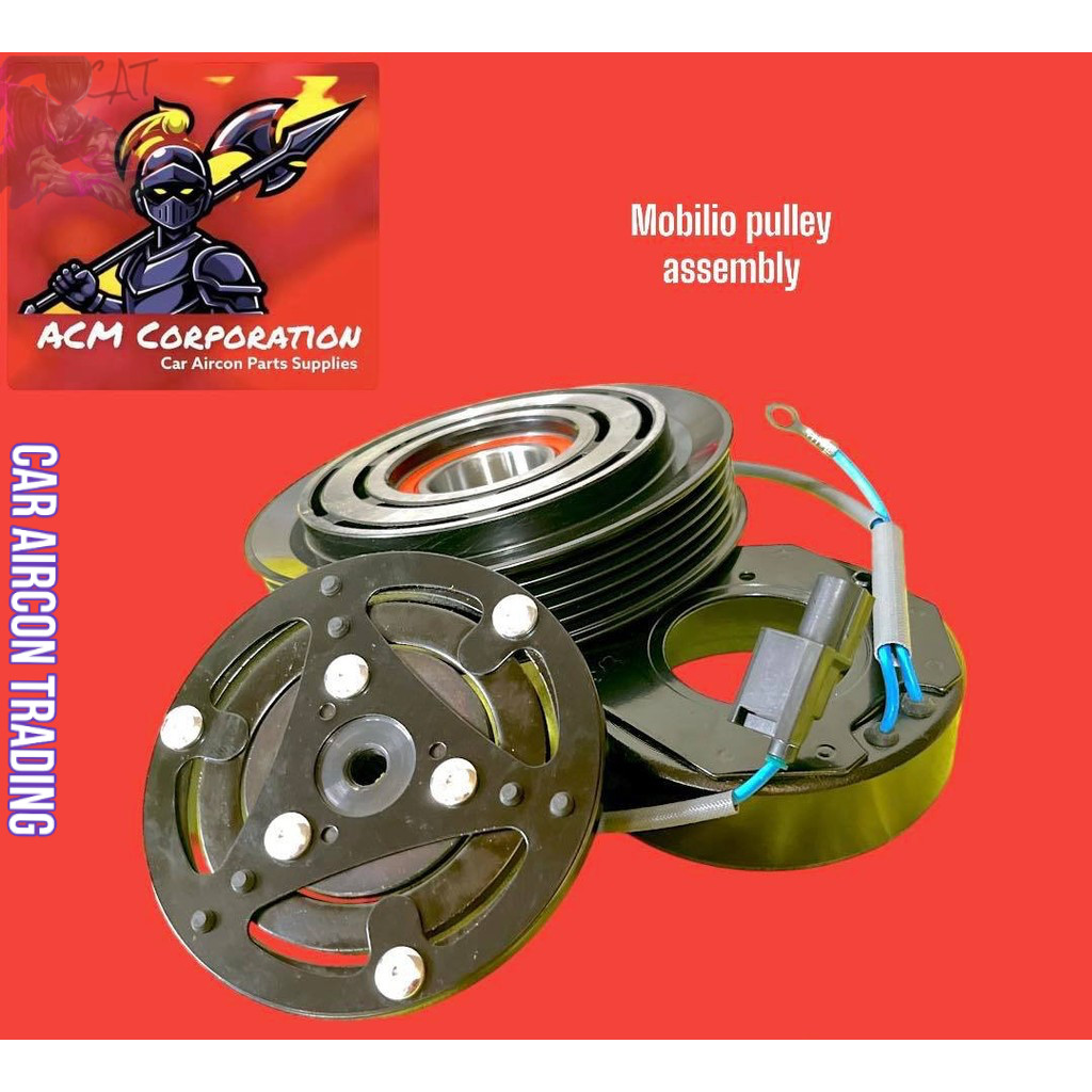 Honda Mobilio Compressor Pulley Assembly Set Magnetic clutch hub for ...