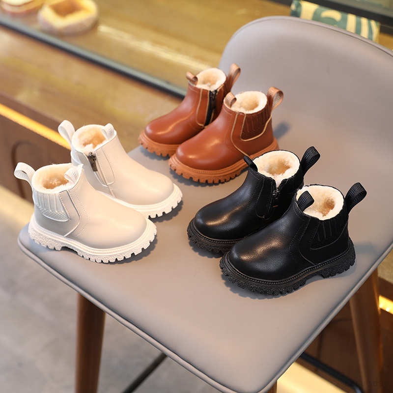 Kids’ British-Style Leather Shoes
