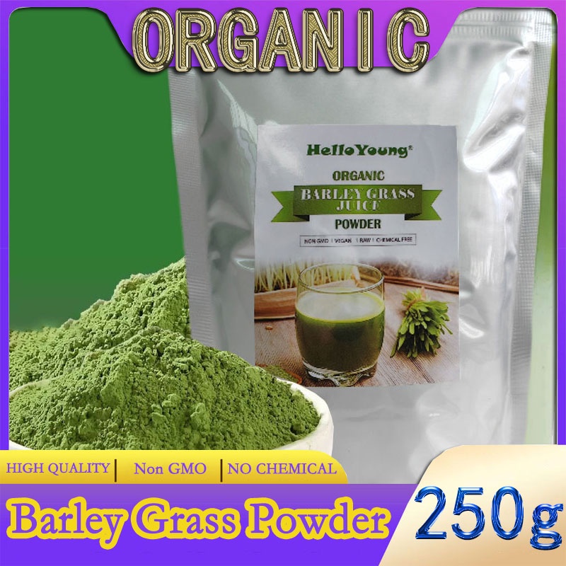 Pure Organic Barley Grass Powder original 250g barley grass official
