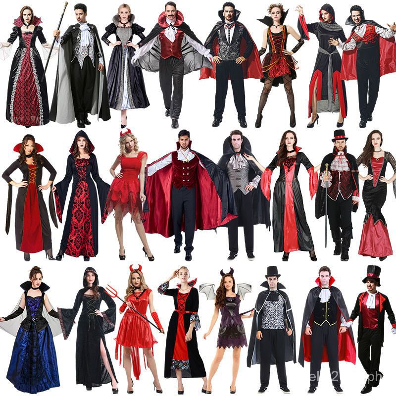 cosplay Halloween costume male and female adult vampire costume horror
