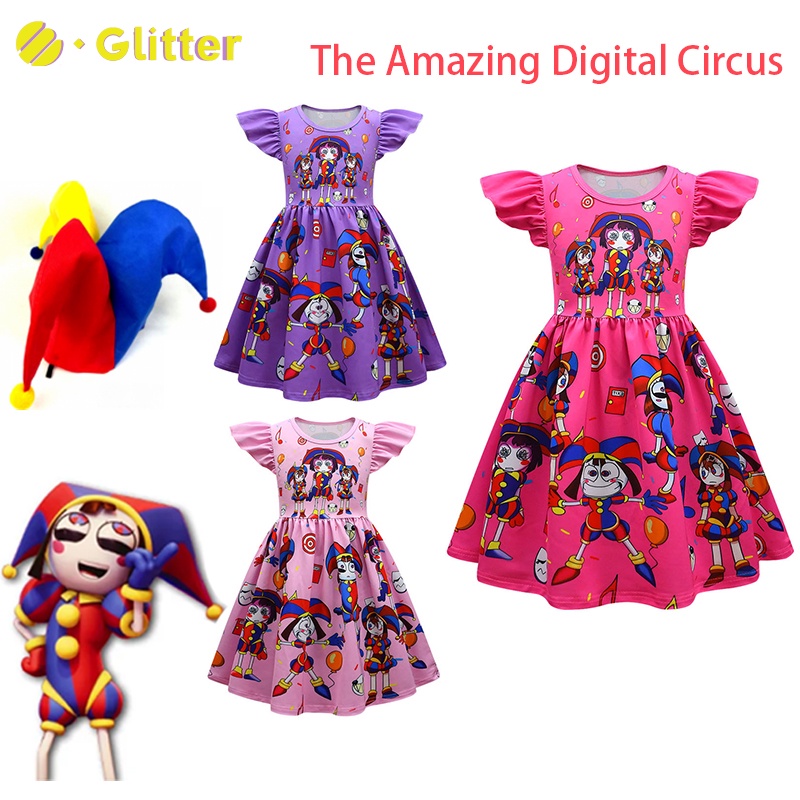 Halloween The Amazing Digital Circus Cosplay Costume For Girls ...