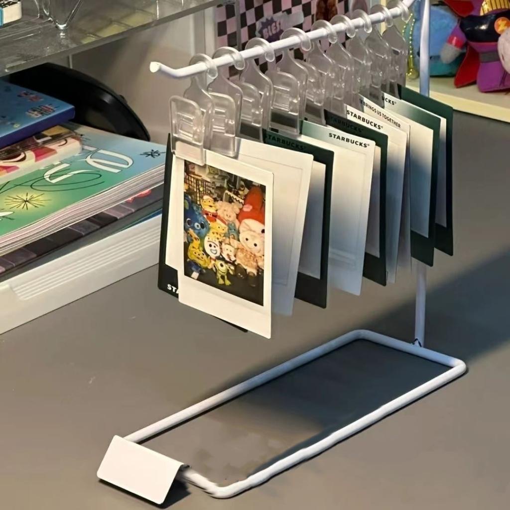 Steve Desktop Photocard Holder Organizer Pendant Ins Iron Vertical