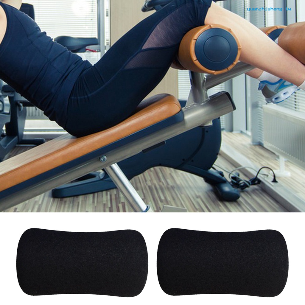 【YS】2Pcs Fitness Roller Foam Foot Pads High Density Foam Roller for Gym ...